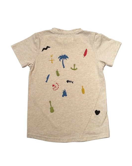 Skip Tee | Castaways | Heather Almond