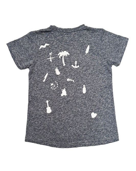 Made in Canada, Kids Skip Tee from 18 Waits — a Sustainable Men's clothing brand offering Vintage Inspired menswear and Rock and Roll Fashion. A refined Imogene and Willie alternative for those who value quality and character.