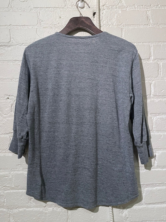 Vintage Hitchhiker Henley | Faded Blue