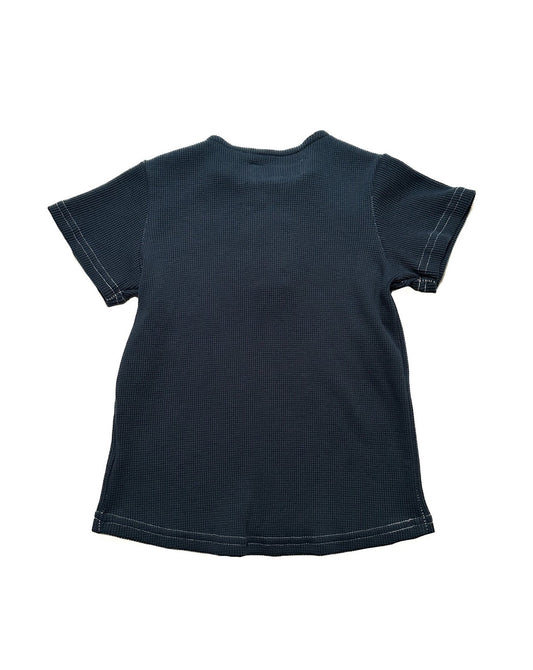 Made in Canada, Kids Henley from 18 Waits — a Sustainable Men's clothing brand offering Vintage Inspired menswear and Rock and Roll Fashion. A refined Imogene and Willie alternative for those who value quality and character.