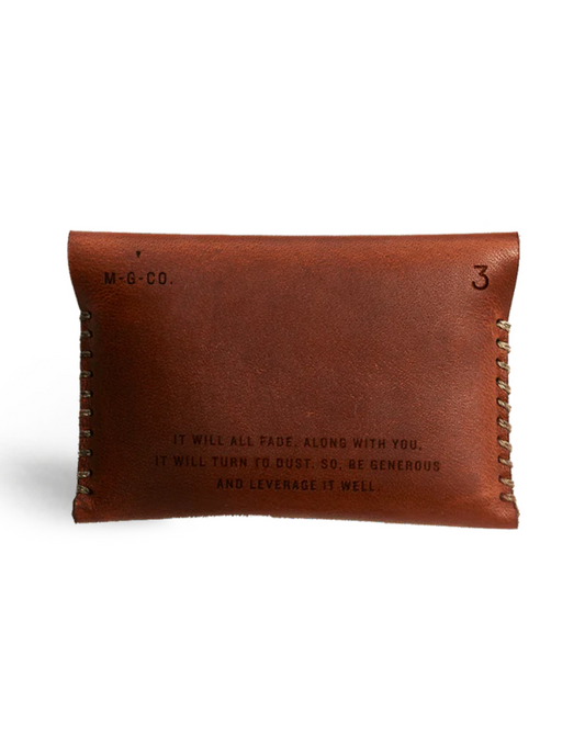 MISC Goods | Slim Tuck Wallet | Brown
