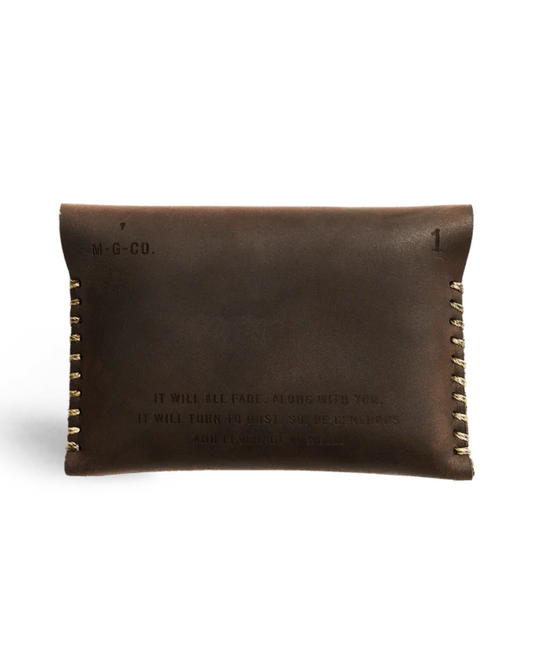 MISC Goods | Slim Tuck Wallet | Dark Brown