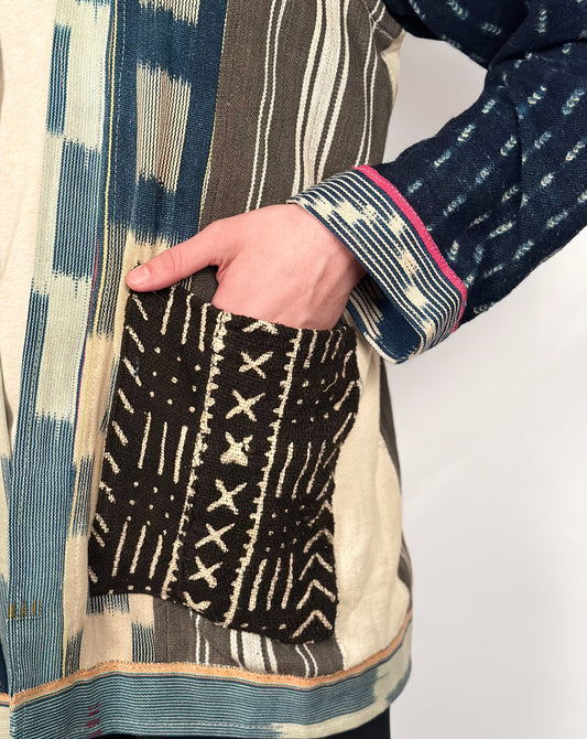 Made in Canada, the Wanderer Jacket from 18 Waits — a Sustainable Men's clothing brand offering Vintage Inspired menswear and Rock and Roll Fashion. A refined Imogene and Willie alternative for those who value quality and character.