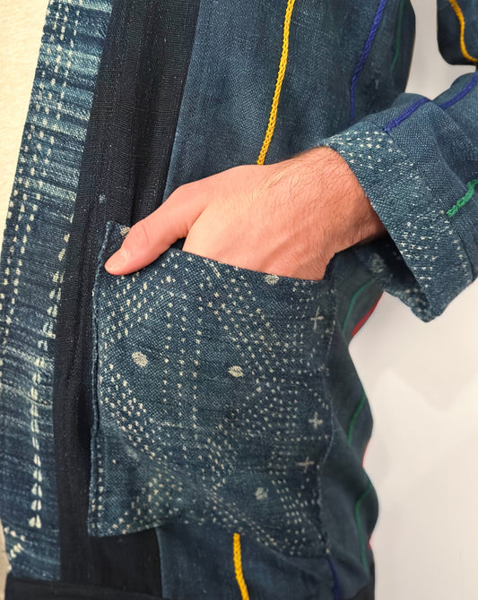 Made in Canada, the Wanderer Jacket from 18 Waits — a Sustainable Men's clothing brand offering Vintage Inspired menswear and Rock and Roll Fashion. A refined Imogene and Willie alternative for those who value quality and character.