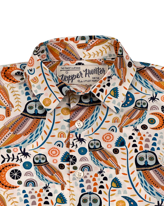 Made in Canada, Kids long sleeve shirt from 18 Waits — a Sustainable Men's clothing brand offering Vintage Inspired menswear and Rock and Roll Fashion. A refined Imogene and Willie alternative for those who value quality and character.