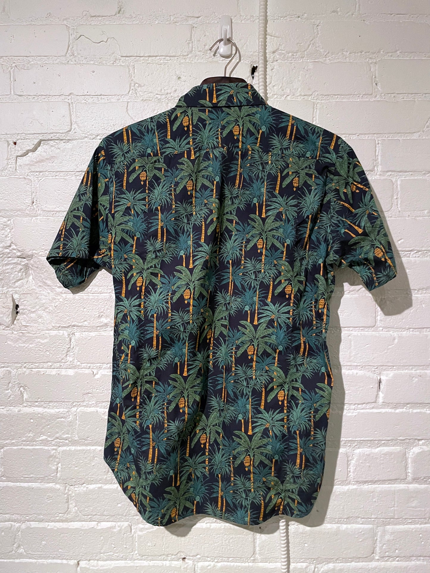 Vintage Short Sleeve Dylan | Navy Jungle Palms