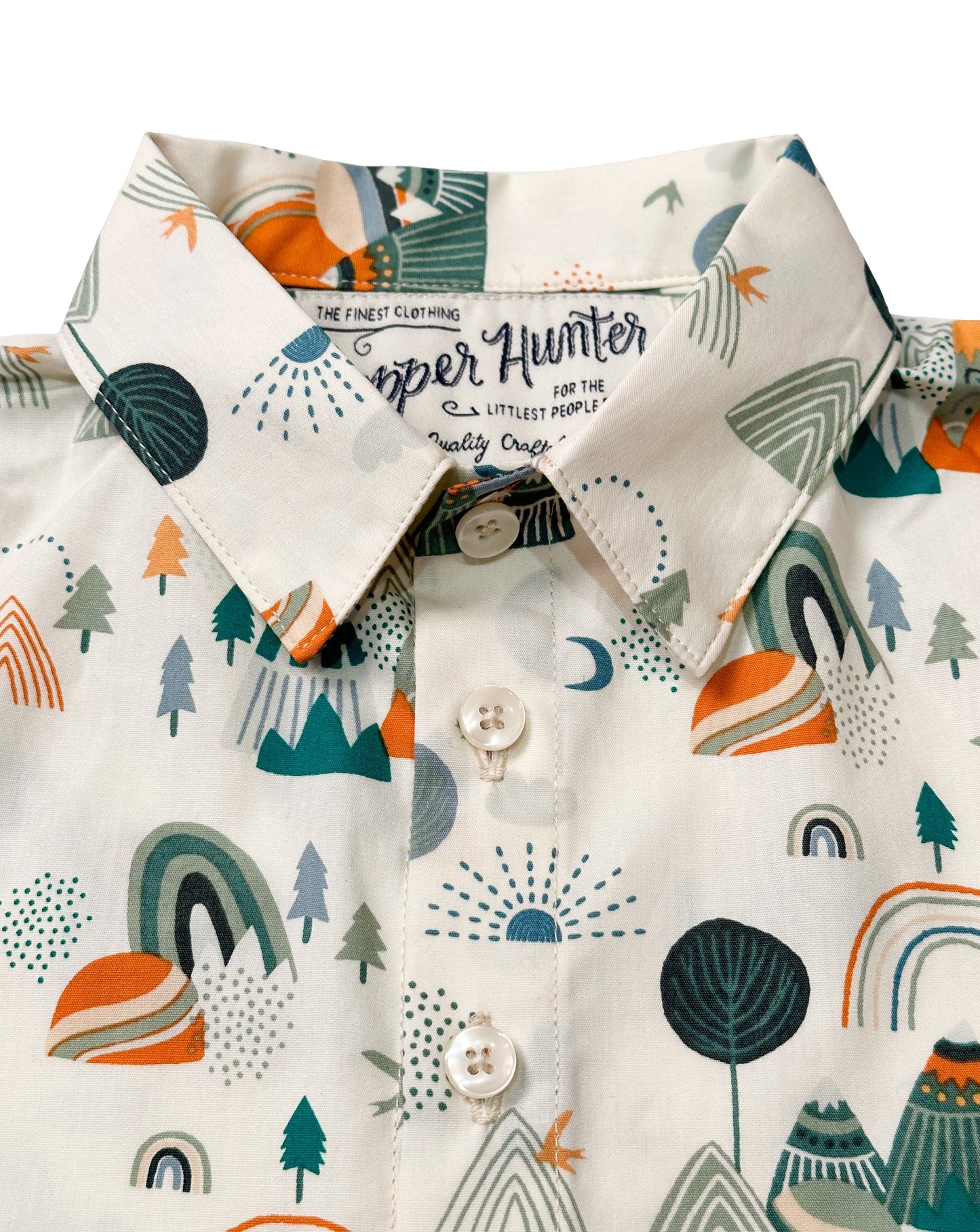 Made in Canada, Kids long sleeve shirt from 18 Waits — a Sustainable Men's clothing brand offering Vintage Inspired menswear and Rock and Roll Fashion. A refined Imogene and Willie alternative for those who value quality and character.