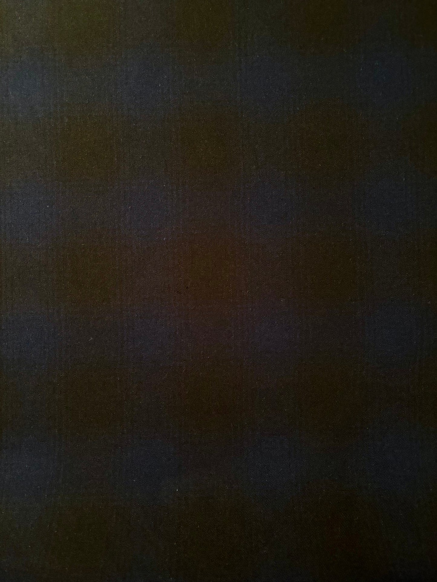Fabric | Navy/Black Plaid Cotton Flannel