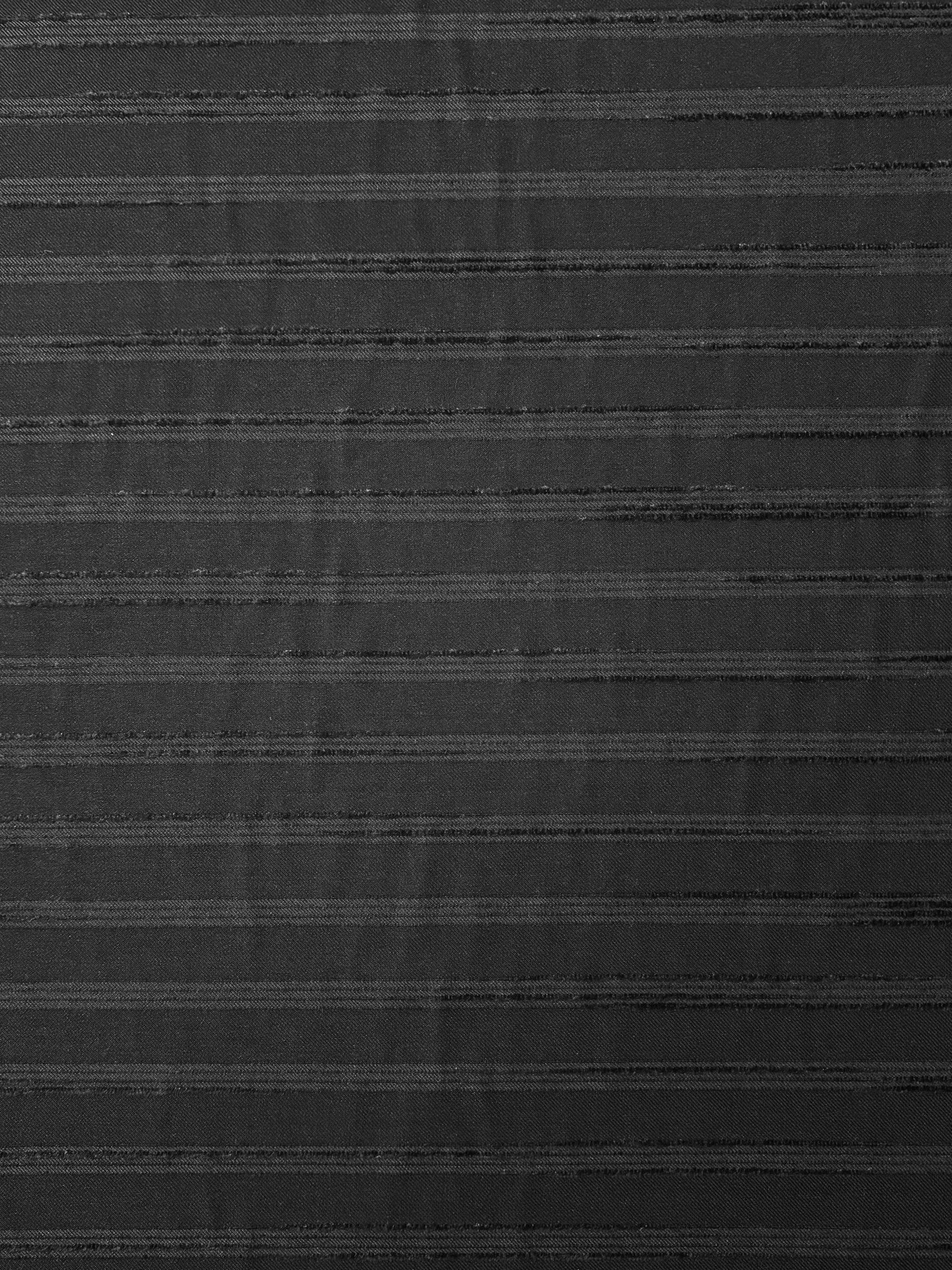 Fabric | Black Texture Stripe Cotton