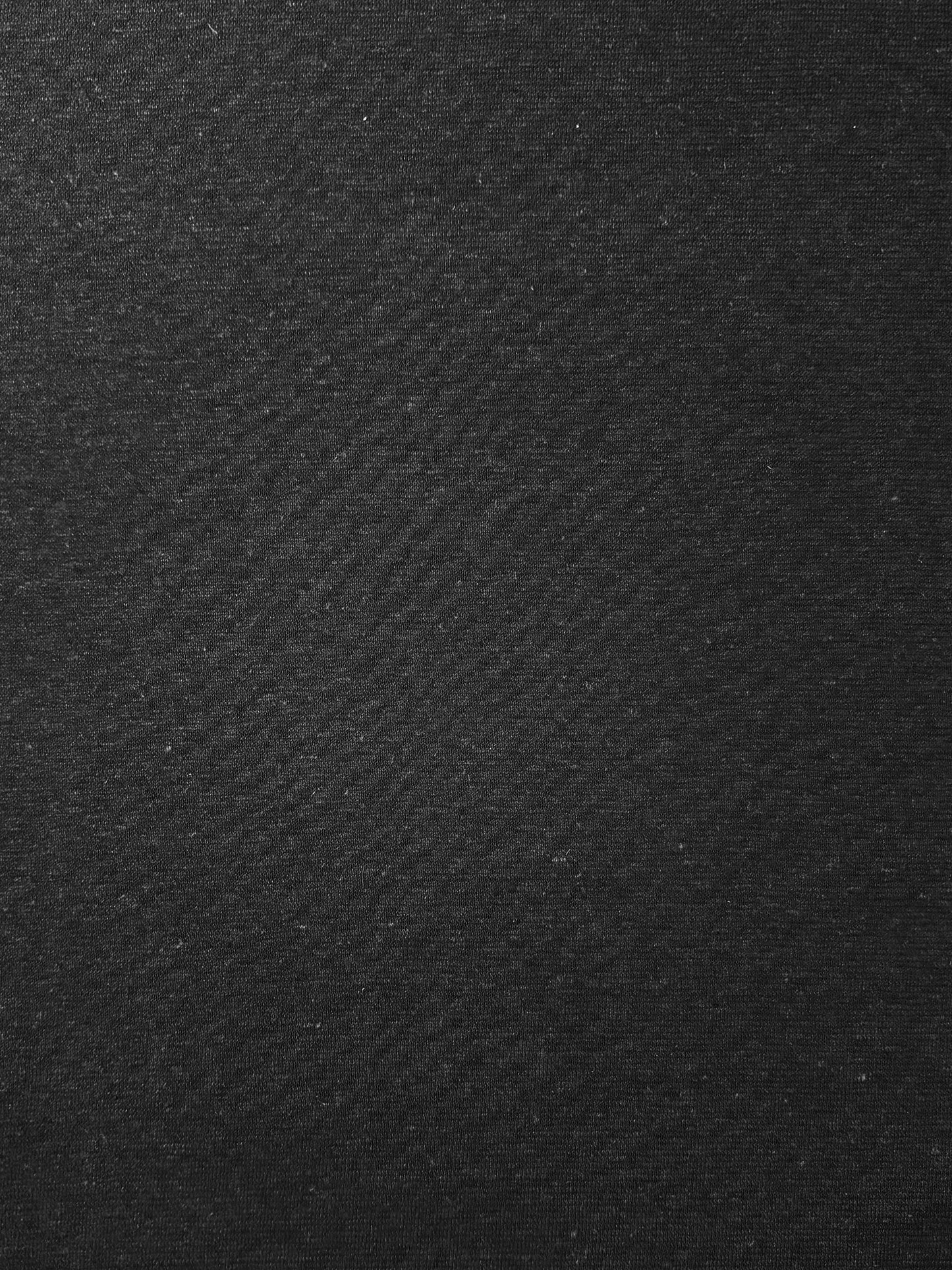 Fabric | Black Hemp/Cotton Knit Jersey
