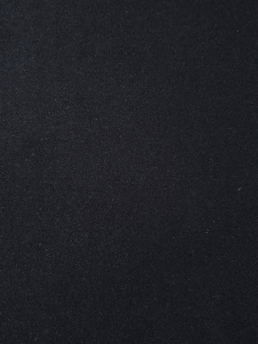 Fabric | Midnight Blue Wool Felt Coating