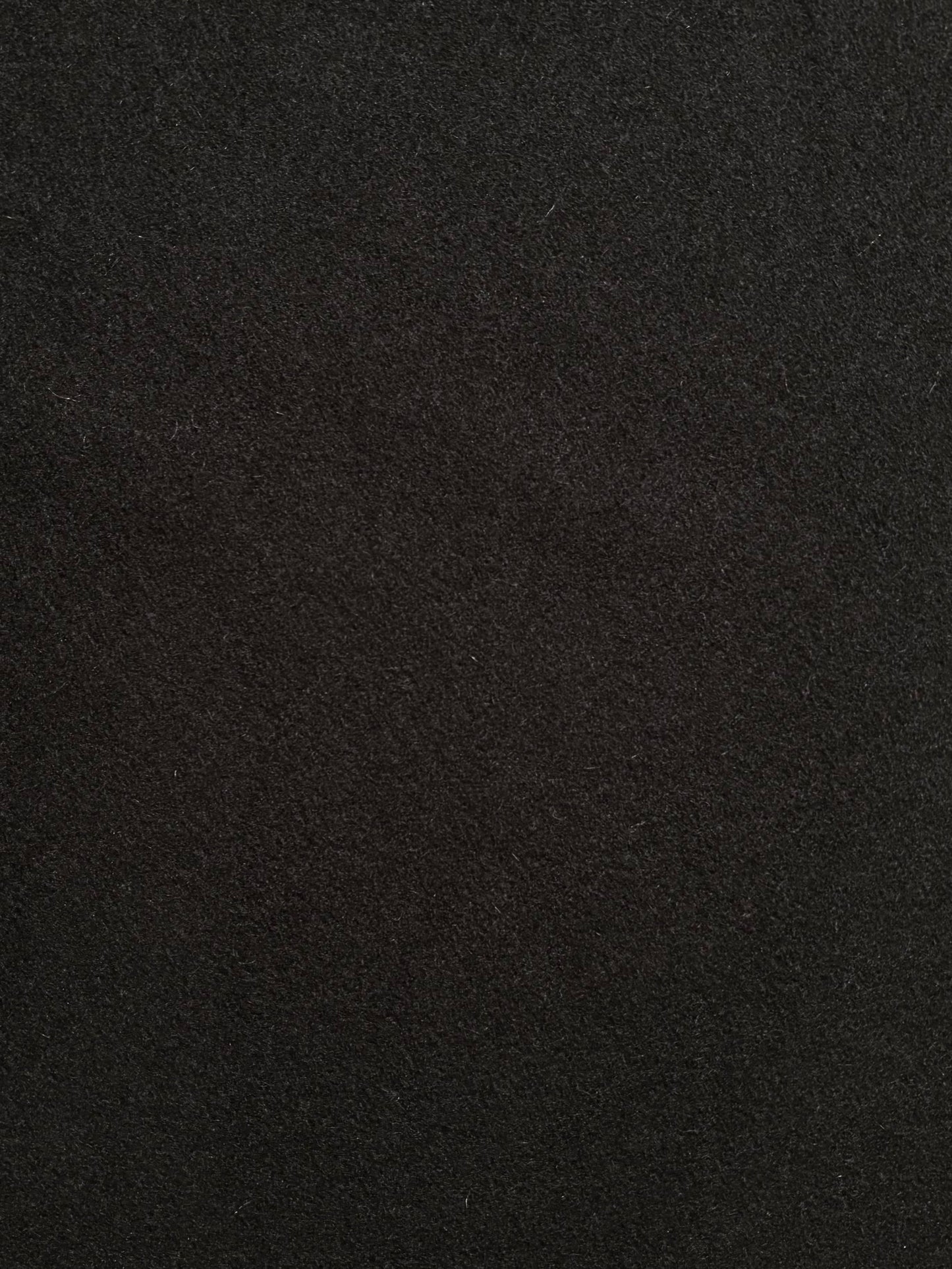 Fabric | Black Wool Felt Coating