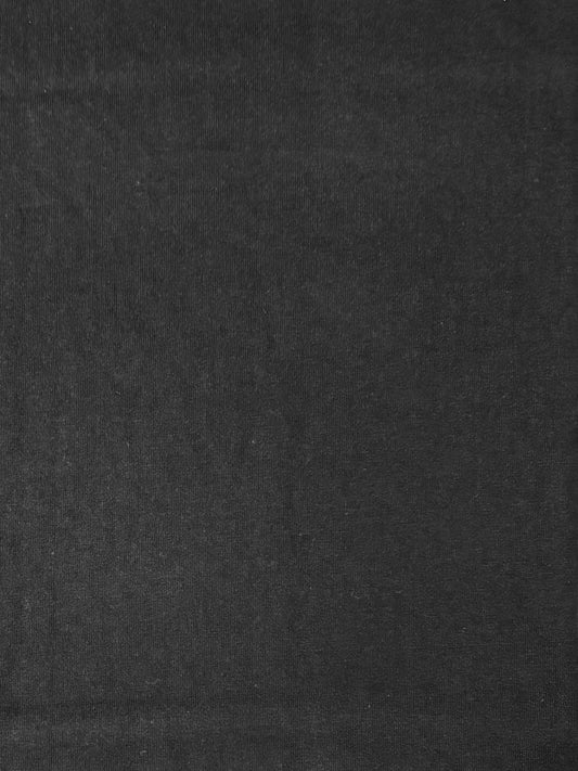 Fabric | Black Knit Cotton Jersey