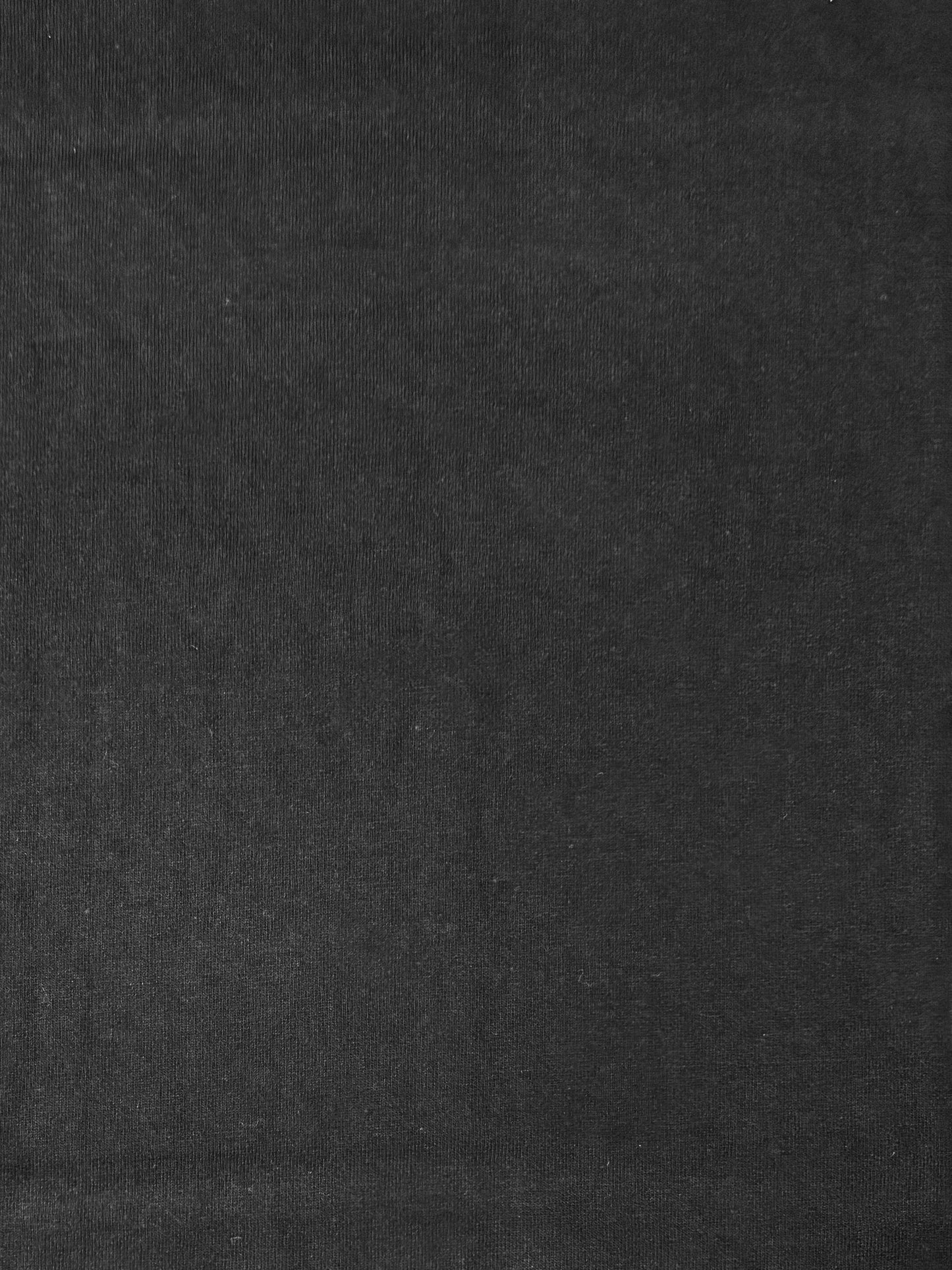Fabric | Black Knit Cotton Jersey