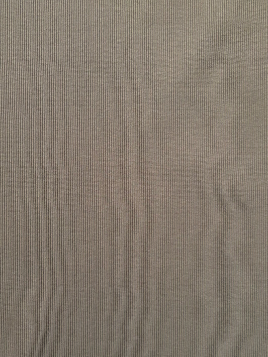 Fabric | Stone Grey Rib Knit