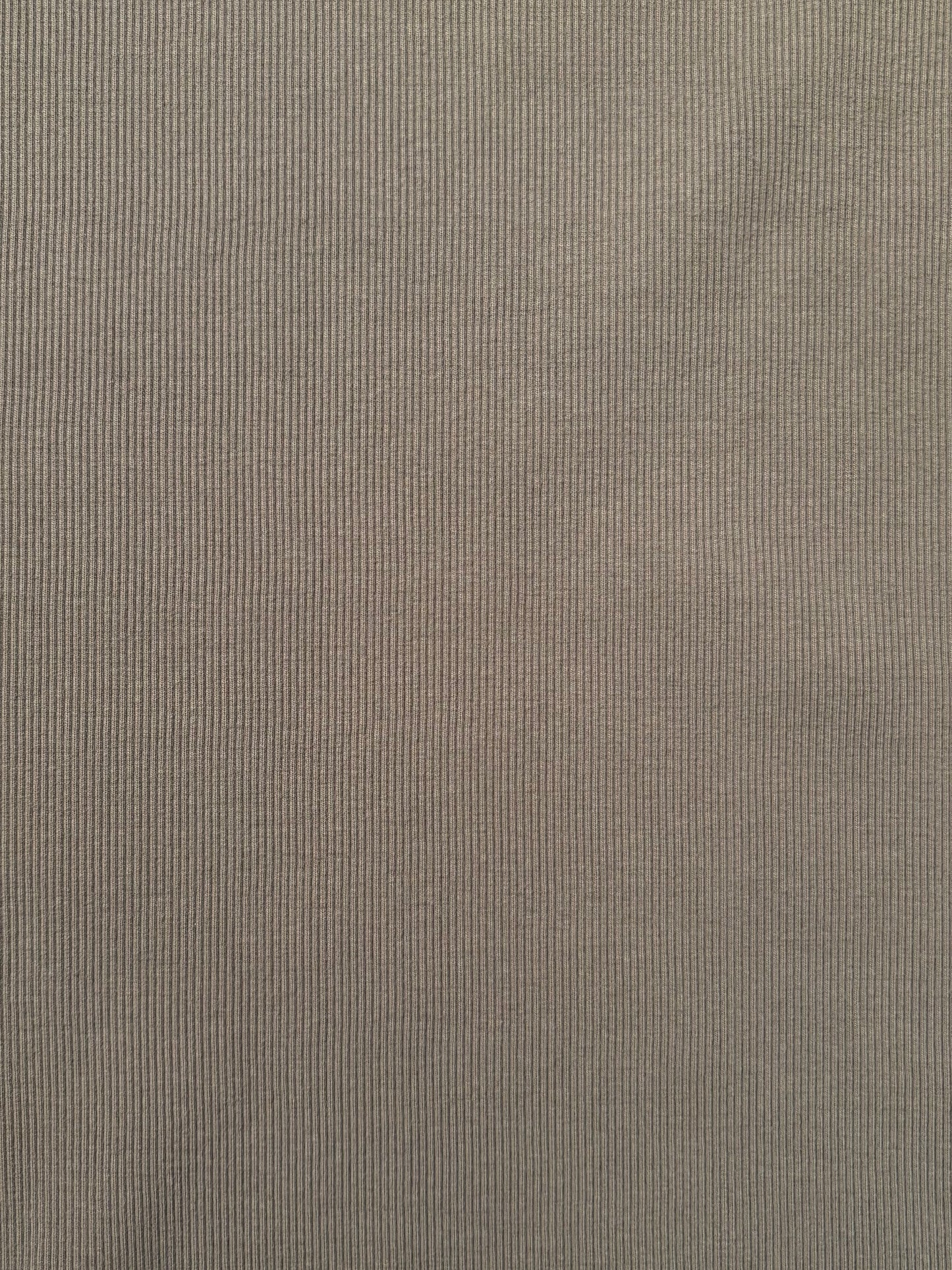 Fabric | Stone Grey Rib Knit