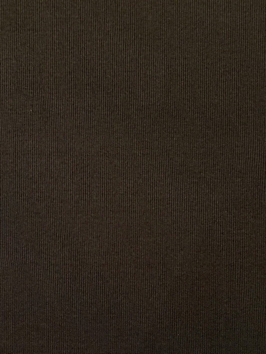 Fabric | Black Rib Knit