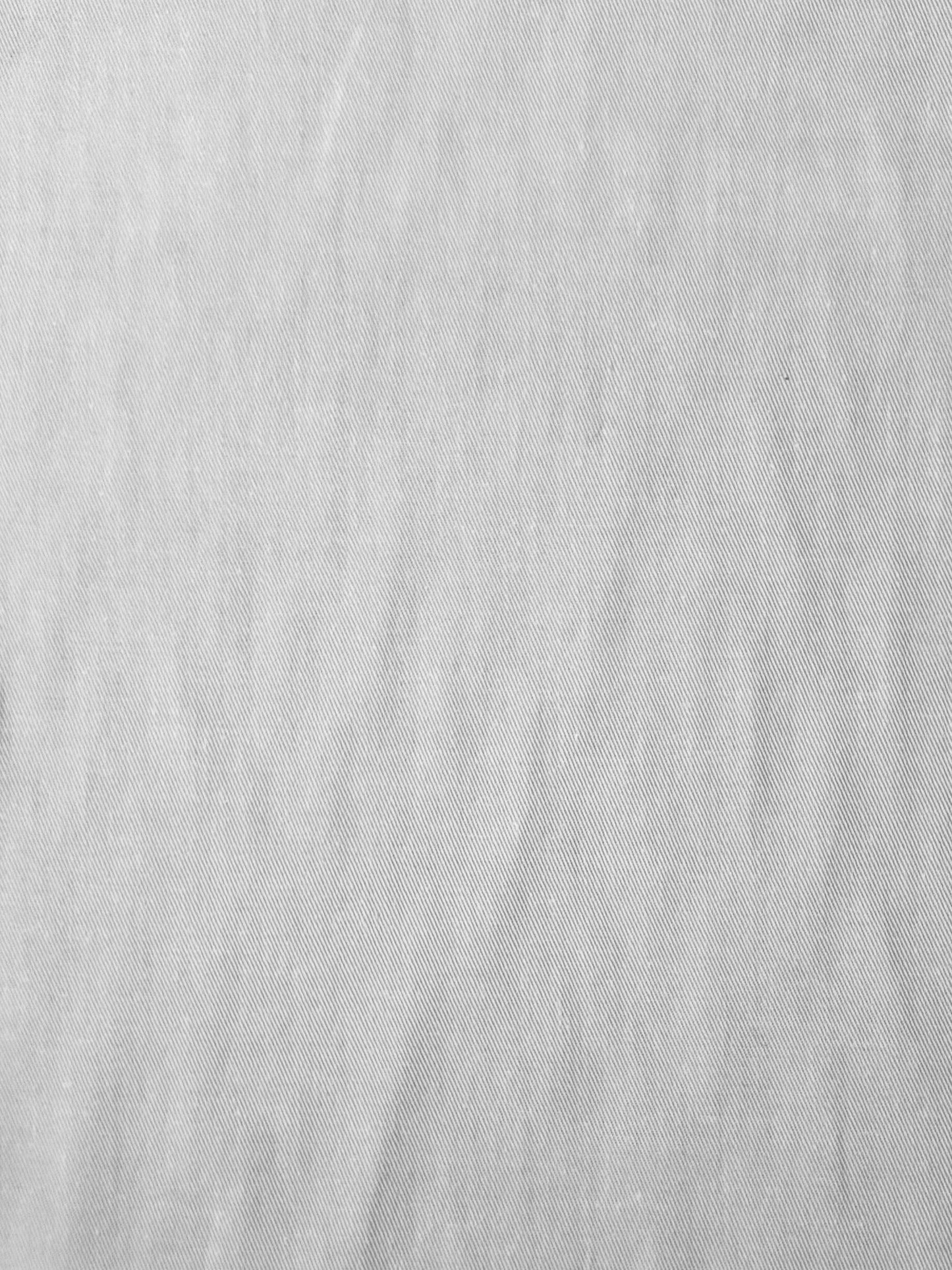 Fabric | White Cotton Lightweight Twill
