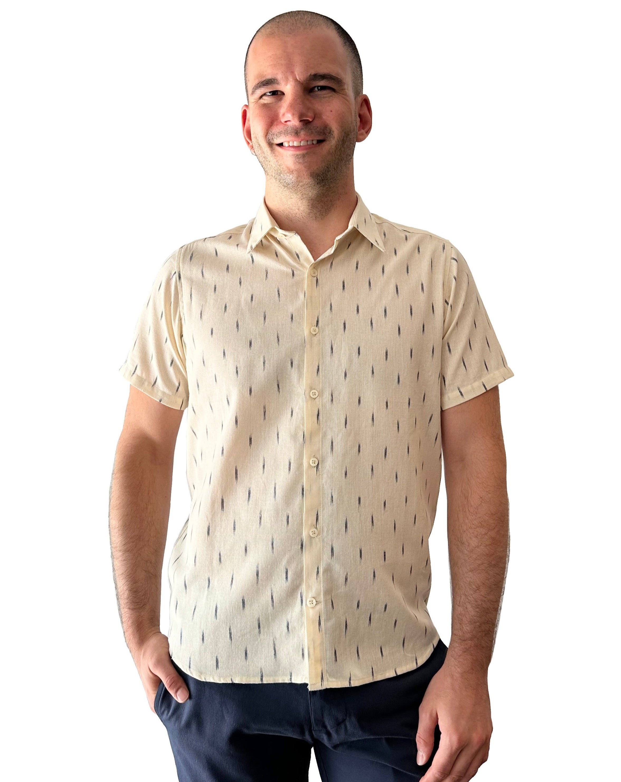 Short Sleeve Dylan Shirt | Bali Wisps