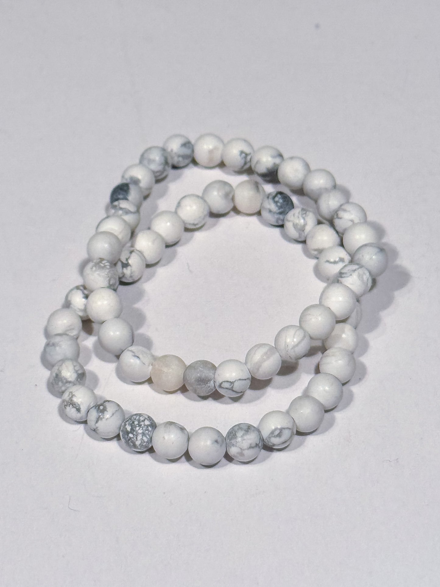Stone Bracelet | White Marble