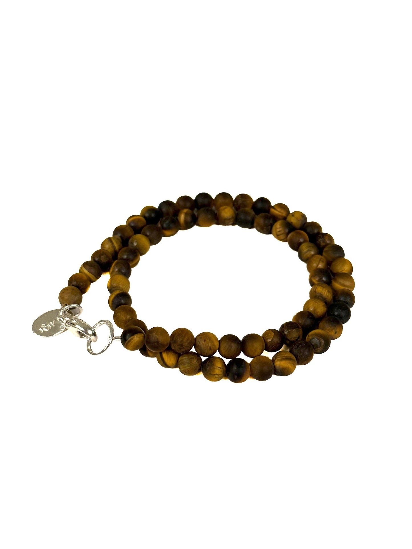 Aloha Stone Bracelet | Frosted Tiger's Eye