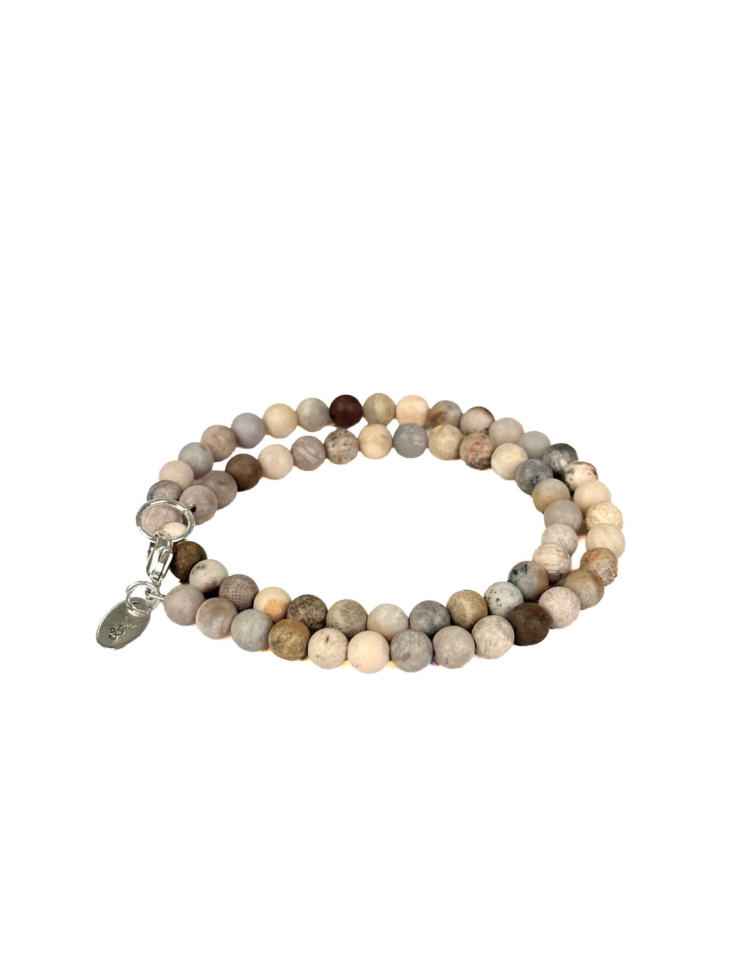 Aloha Stone Bracelet | Coral Jasper