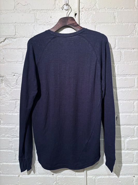 Vintage Pocket Tee | Navy