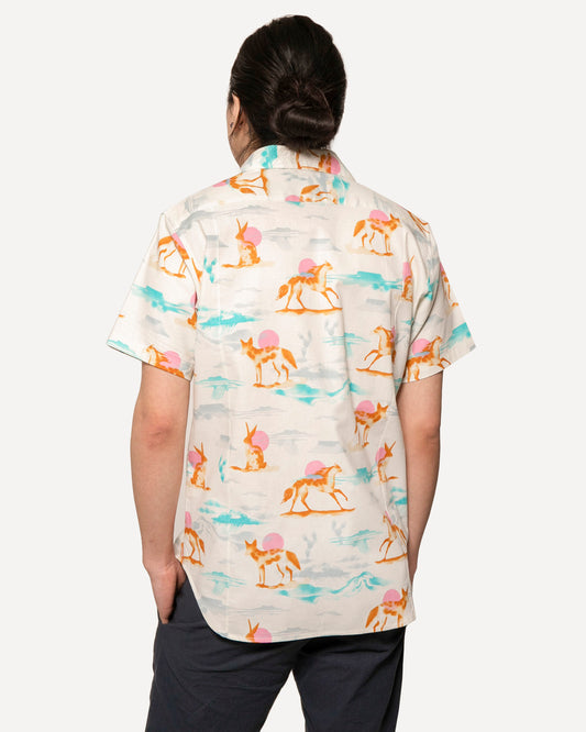 Short Sleeve Dylan | Pink Wild Horses