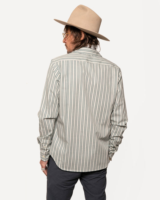 Long Sleeve Dylan | Vintage Navy Stripes