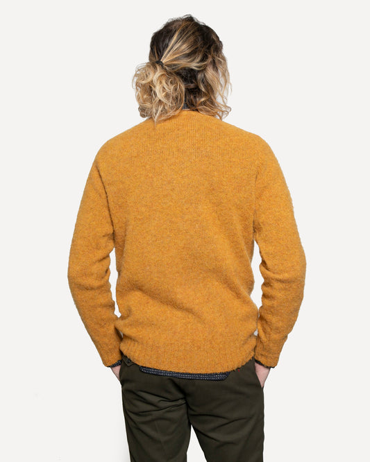 Made in Canada The Highland Crew Sweater from 18 Waits — a Sustainable Men's clothing brand offering Vintage Inspired menswear and Rock and Roll Fashion.