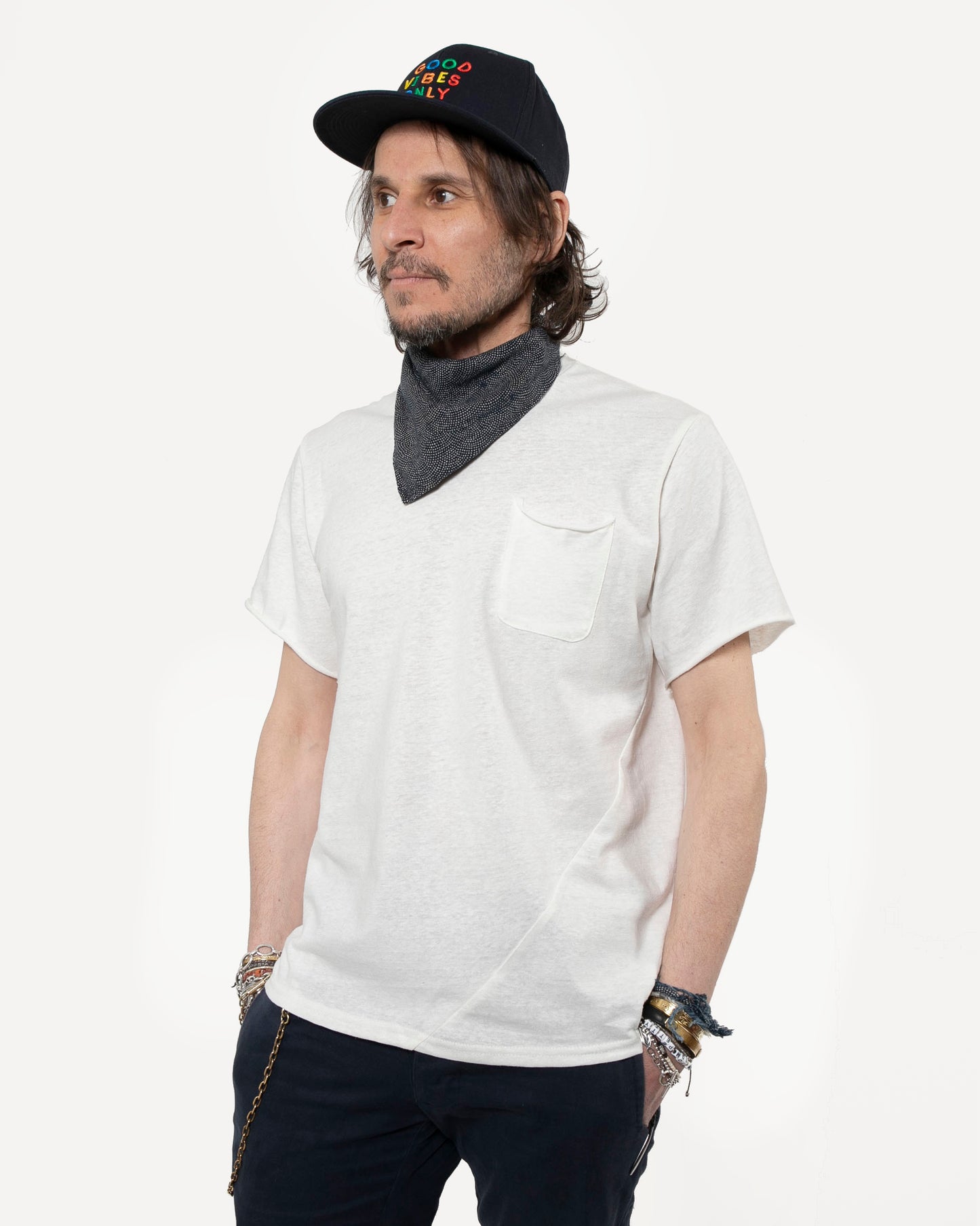 Short Sleeve Pocket Tee | Natural
