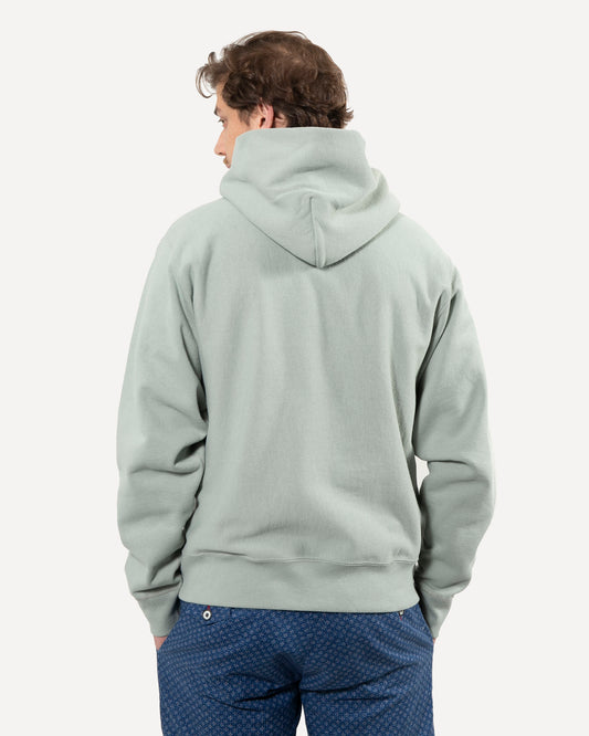 Made in Canada Relaxed Hoodie from 18 Waits — a Sustainable Men's clothing brand offering Vintage Inspired menswear and Rock and Roll Fashion.
