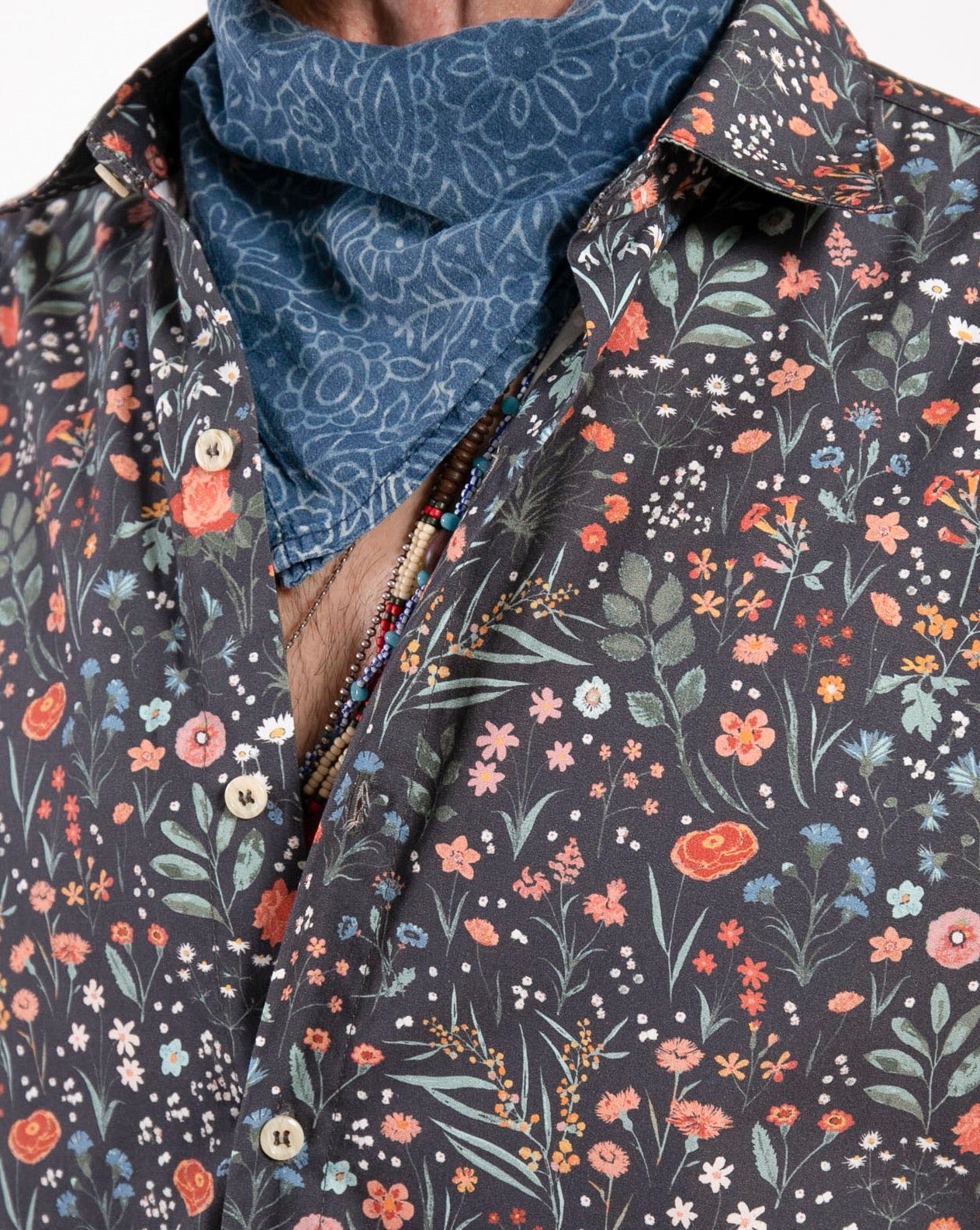 Short sleeve Dylan Shirt from 18 Waits — a Sustainable Men's clothing brand offering Vintage Inspired menswear and Rock and Roll Fashion.
