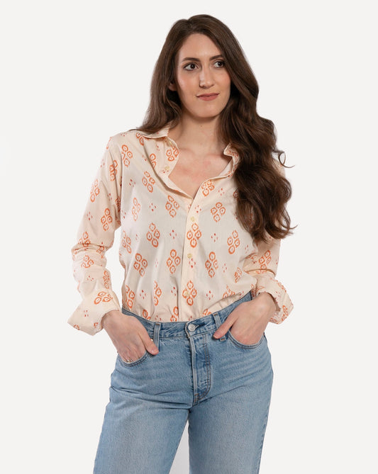 Made in Canada Long Sleeve Dylan Shirt from 18 Waits — a Sustainable clothing brand offering Vintage Inspired menswear and Rock and Roll Fashion.