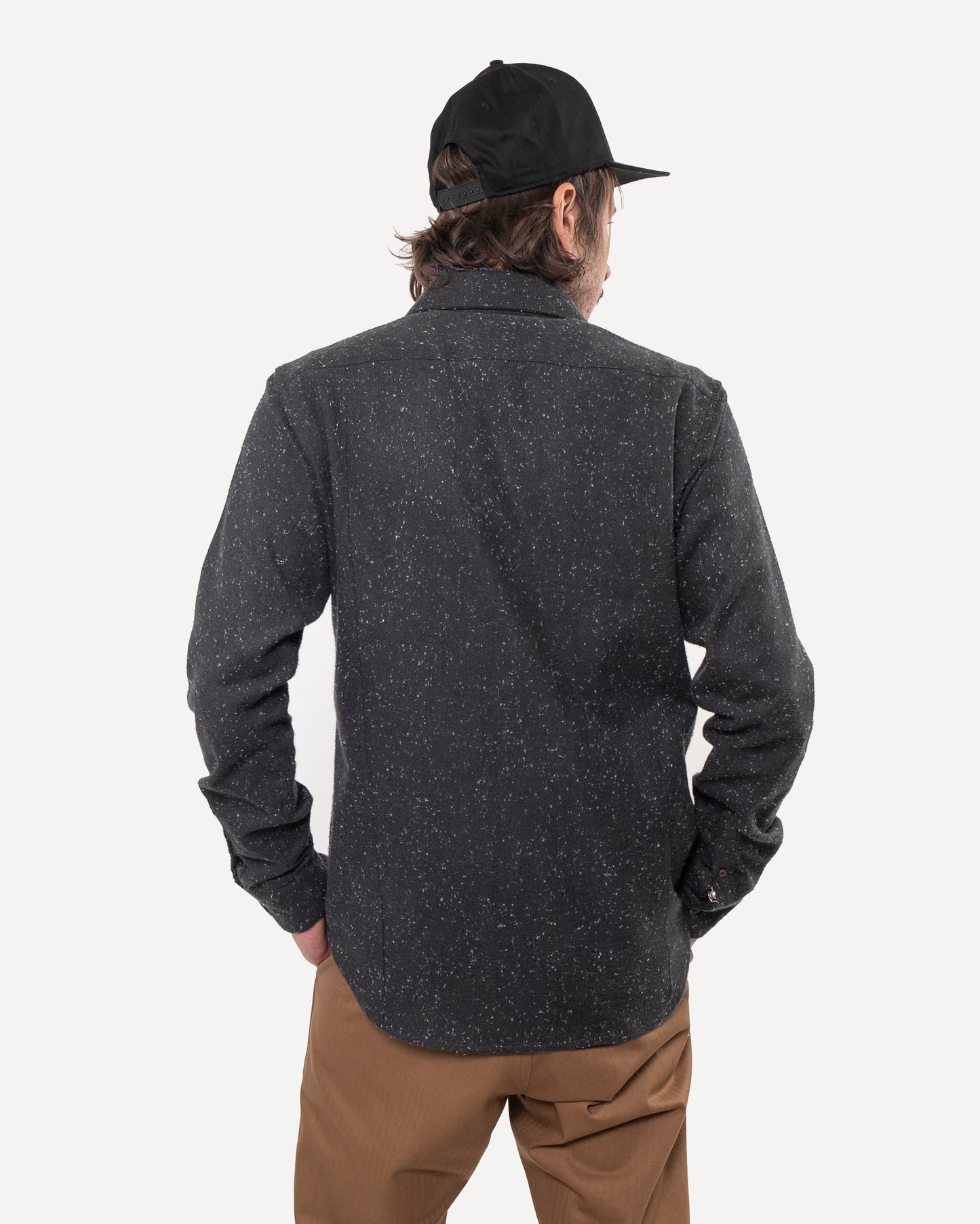 Made in Canada The Long Sleeve Dylan Shirt from 18 Waits — a Sustainable Men's clothing brand offering Vintage Inspired menswear and Rock and Roll Fashion.