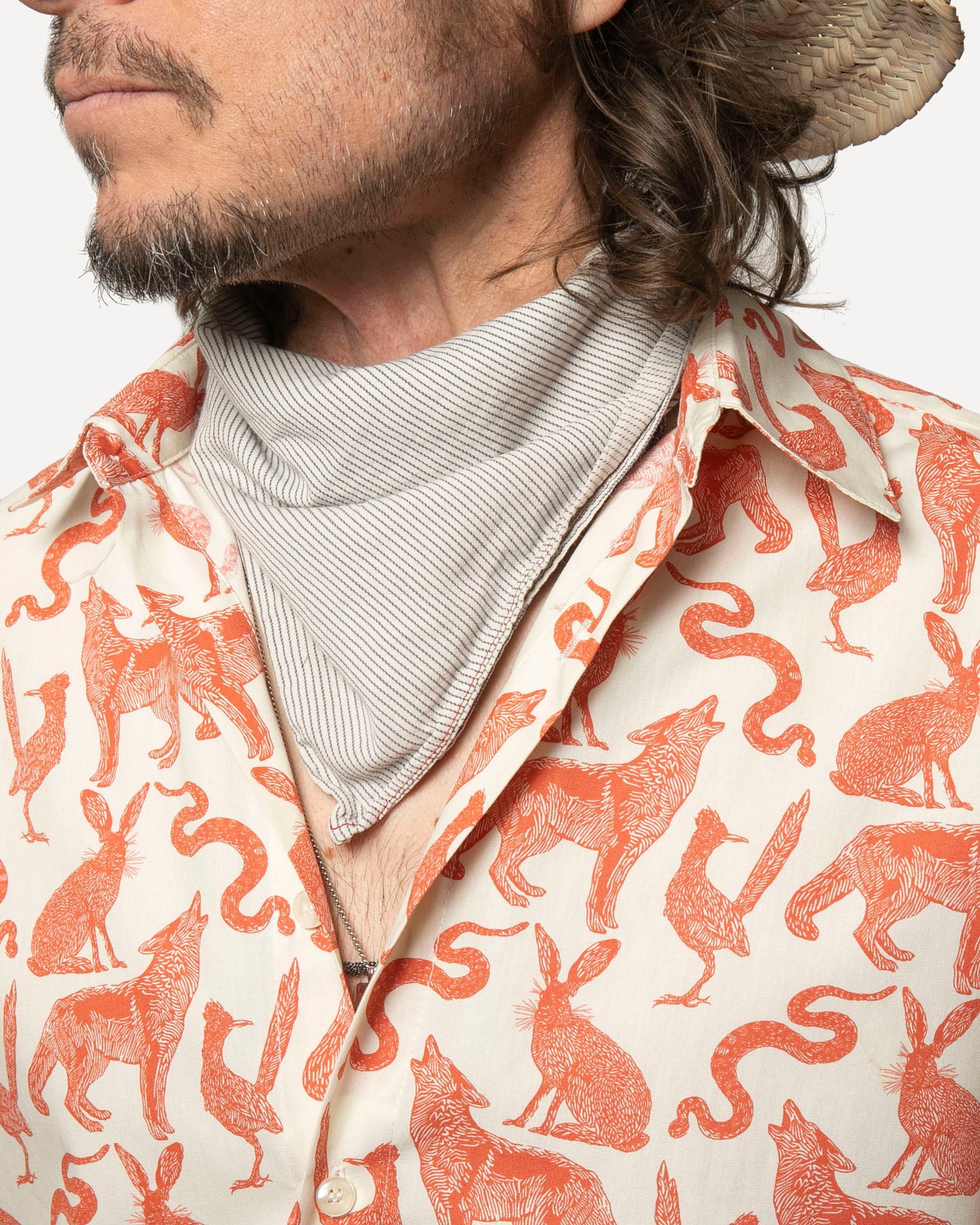 Short sleeve Dylan Shirt from 18 Waits — a Sustainable Men's clothing brand offering Vintage Inspired menswear and Rock and Roll Fashion.