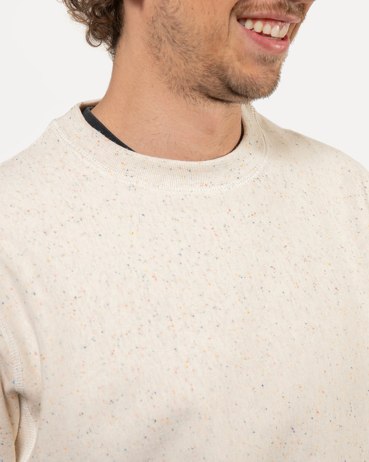 Classic Crewneck | Natural Confetti