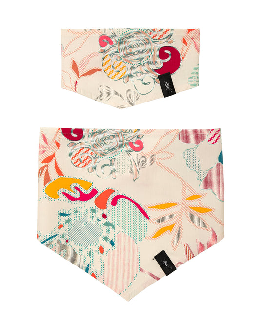 Dog Bandana | Stitched Boho Garden