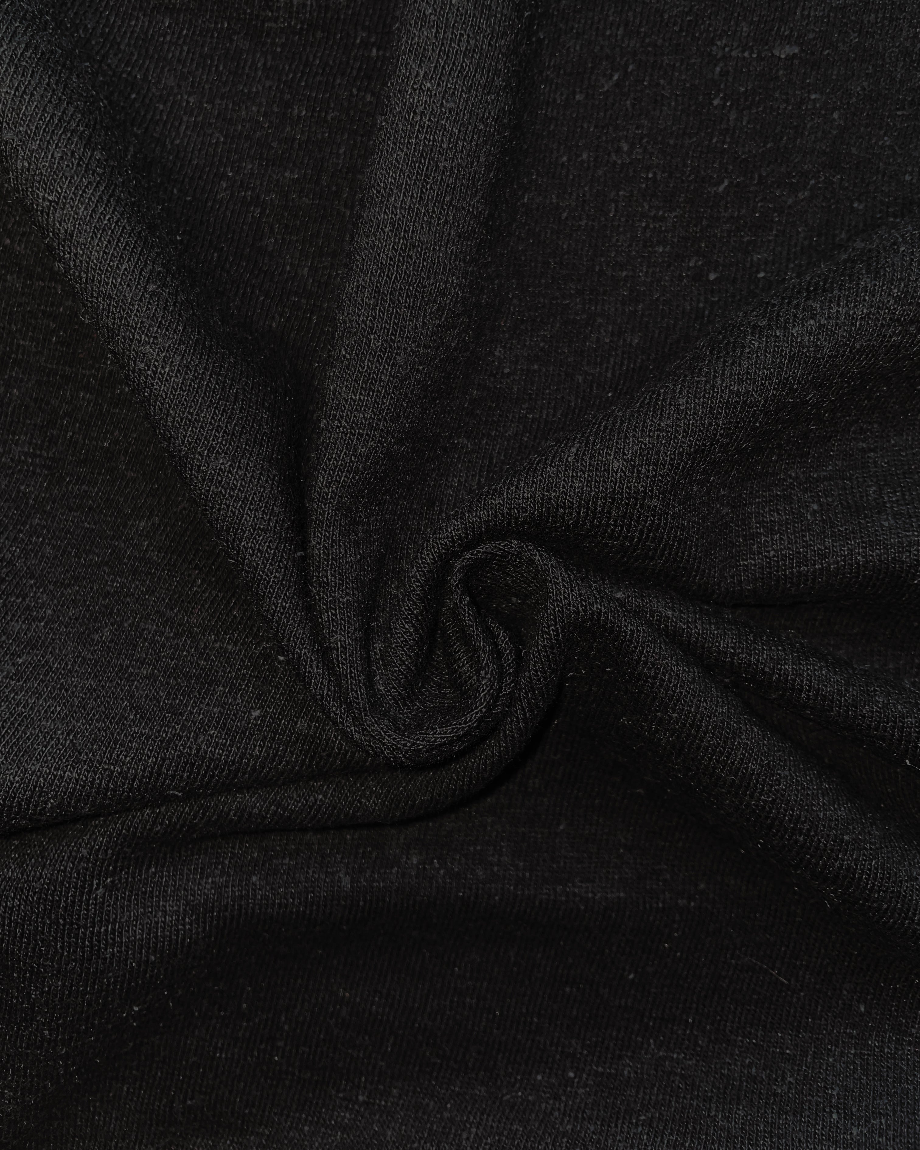 Fabric | Black Cotton Hemp