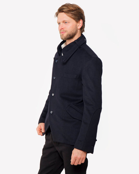 Brigadier Jacket | Navy Wool