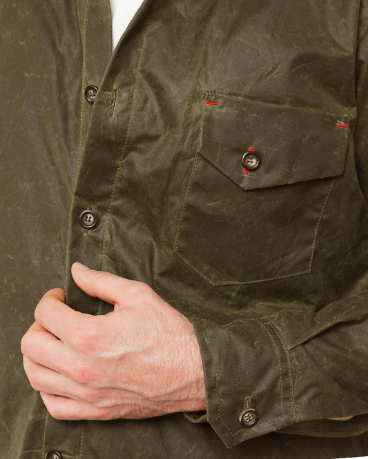 Made in Canada, the Weekender Jacket from 18 Waits — a Sustainable Men's clothing brand offering Vintage Inspired menswear and Rock and Roll Fashion. A refined Imogene and Willie alternative for those who value quality and character.