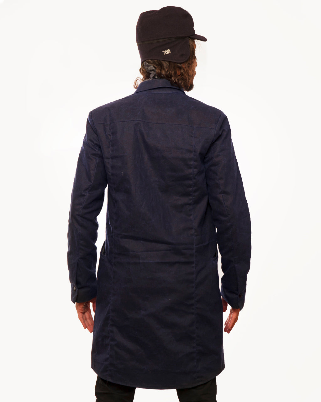 Classic Trench | Navy Waxed Cotton