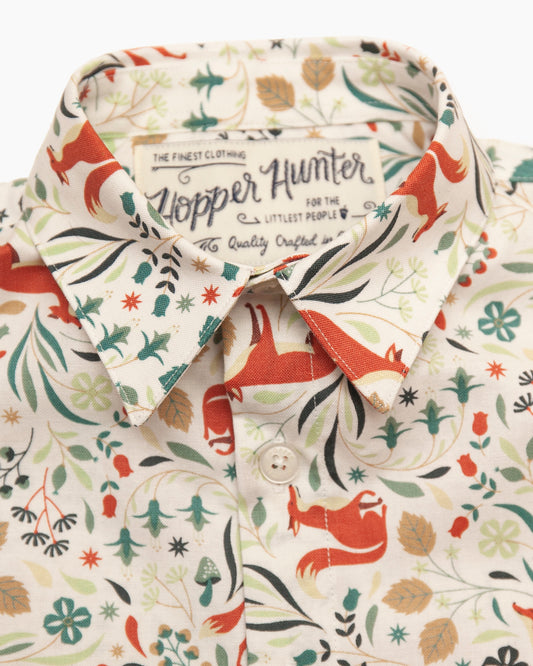 Made in Canada, Kids long sleeve shirt from 18 Waits — a Sustainable Men's clothing brand offering Vintage Inspired menswear and Rock and Roll Fashion. A refined Imogene and Willie alternative for those who value quality and character.