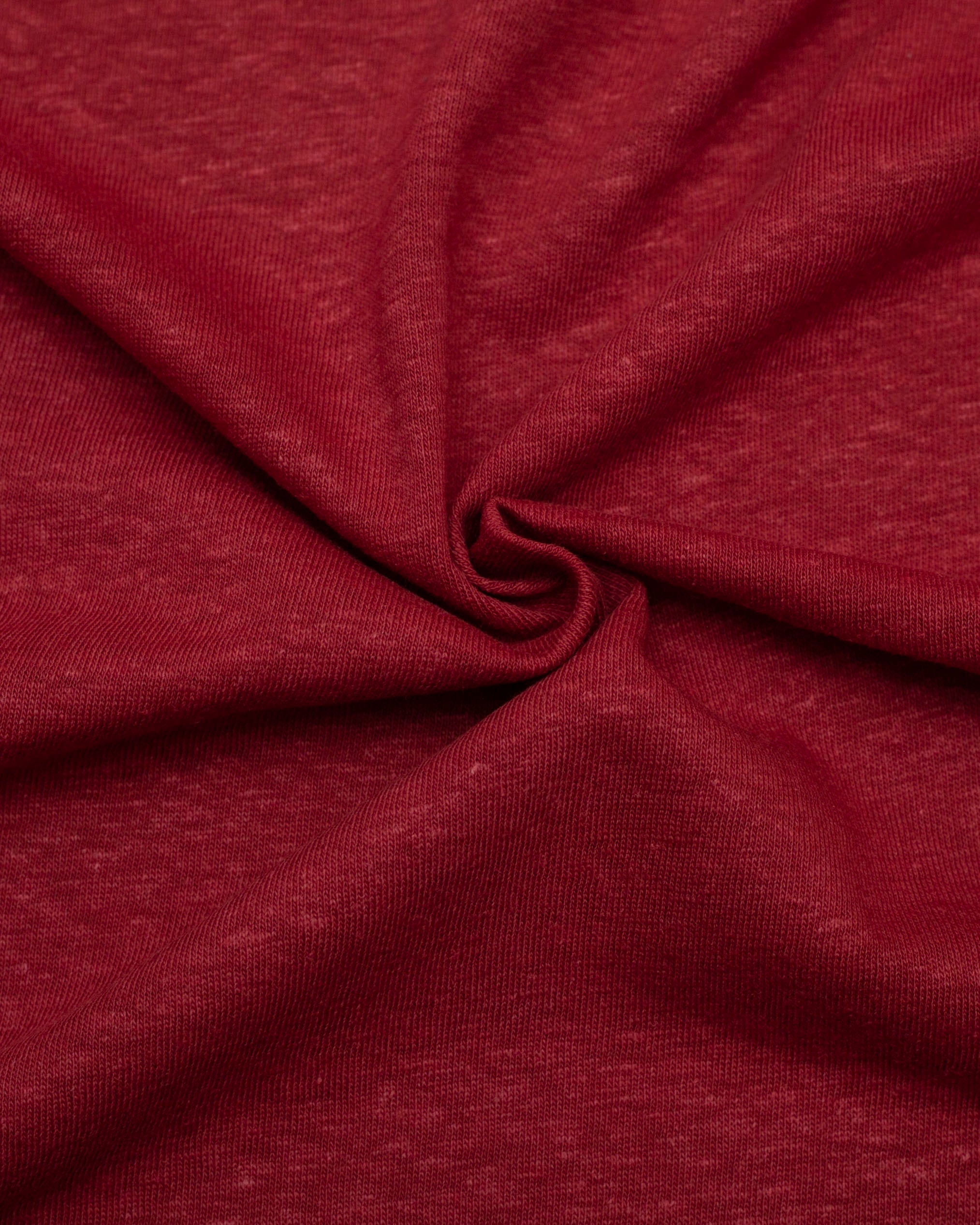 Fabric | Red Organic Cotton/Hemp Knit