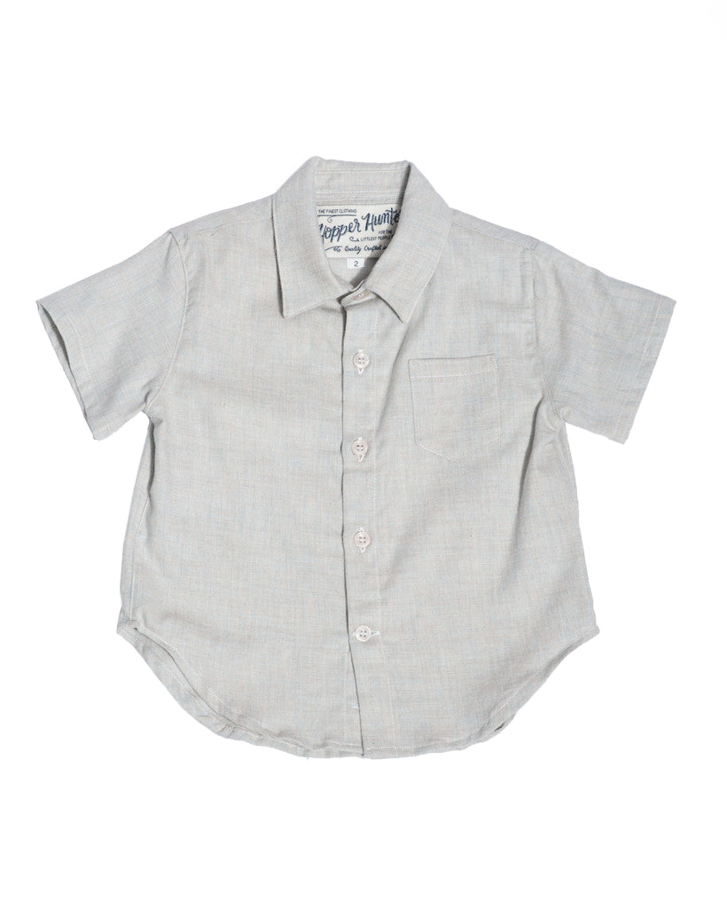 Short Sleeve Shirt | Soft Blue