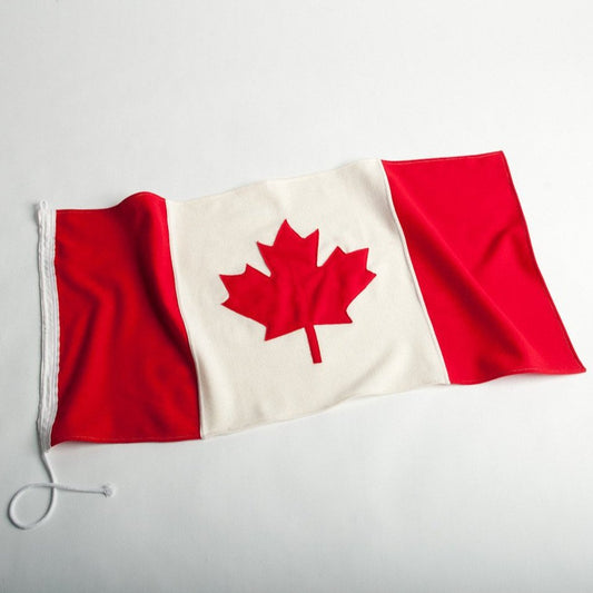 Made in Canada, Canadian Flag by 18 Waits— a Sustainable Men's clothing brand offering Vintage Inspired menswear and Rock and Roll Fashion. A refined Imogene and Willie alternative for those who value quality and character.