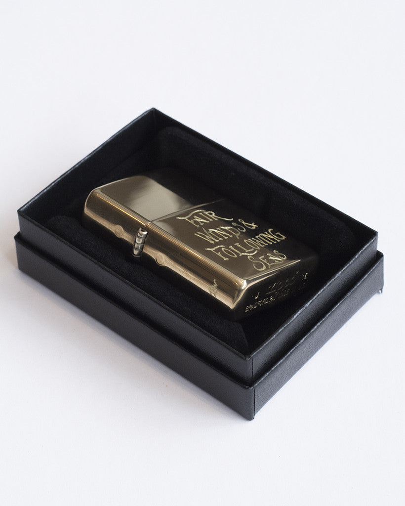 Vices Collection | Brass Fair Winds Lighter