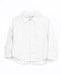 Kids White Button Up Shirt | Hopper Hunter | Front