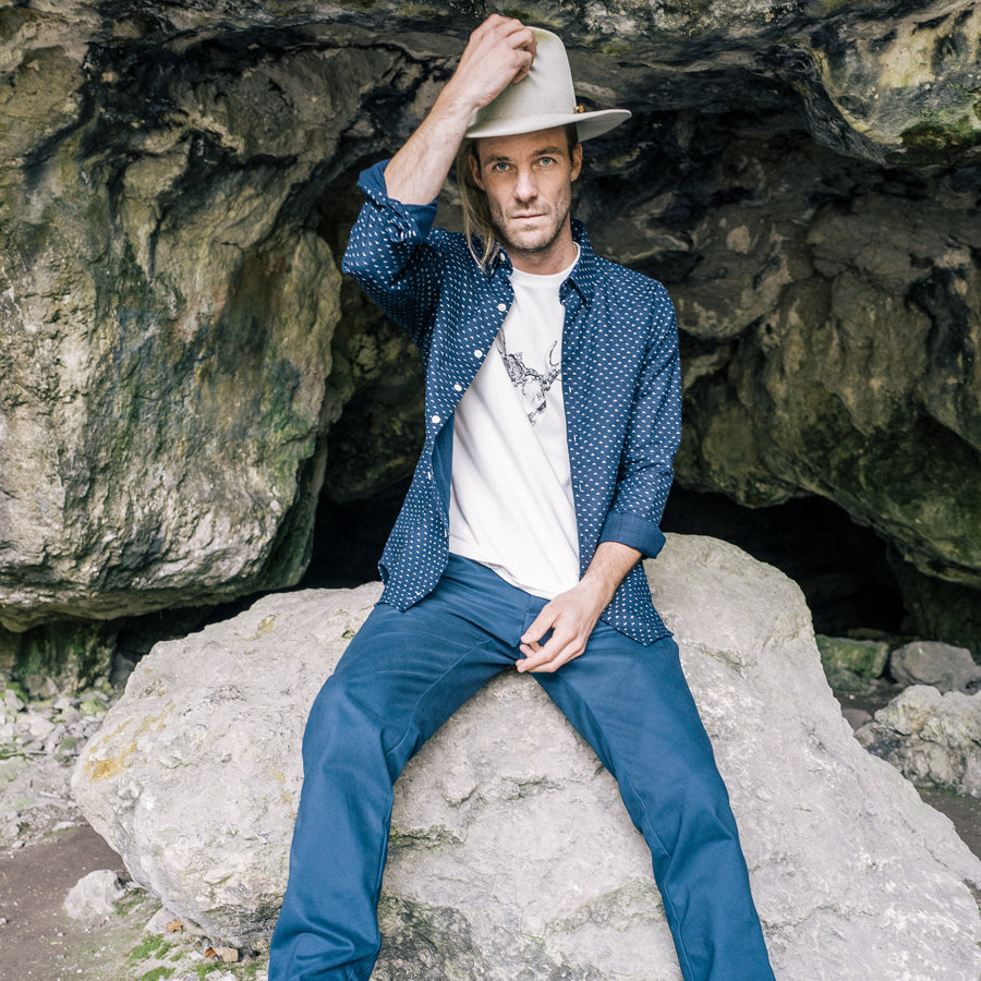 A Love Story | Starring : Japanese Indigo Prints and 18 Waits