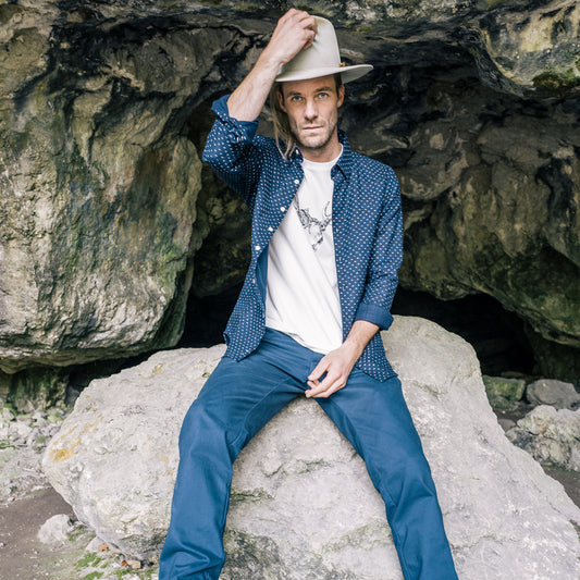 A Love Story | Starring : Japanese Indigo Prints and 18 Waits